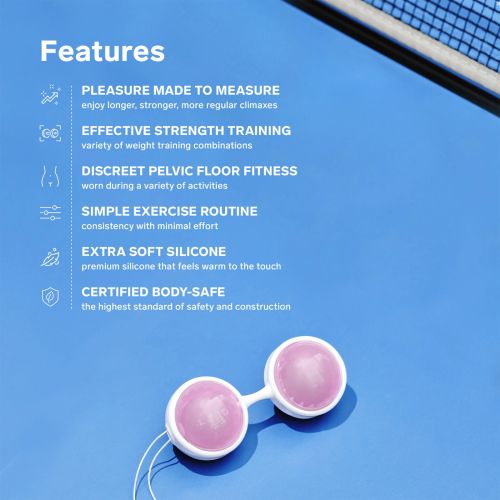 LELO Luna Beads Mini вагинални топки, 3 см