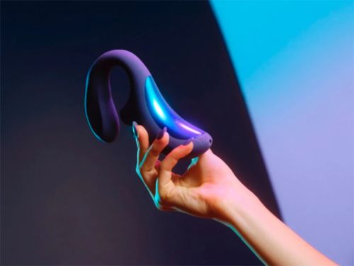 LELO Enigma Wave Dual Stimulation вибратор със стимулиране на клитора, Black, 18.2 см