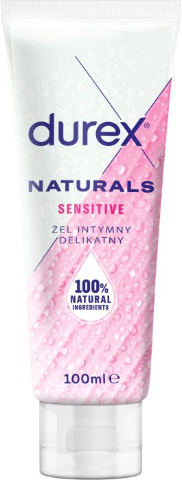Durex Naturals Sensitive Lubricant Gel, 100 ml