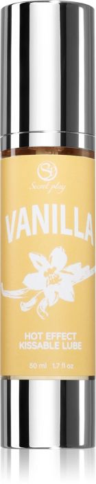Secret Play Hot Effect Vanilla Flavoured Lubricant Gel, 50 ml