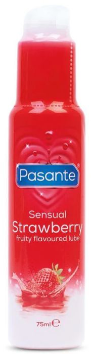 Pasante Wild Strawberry Flavoured Lubricant Gel, 75 ml