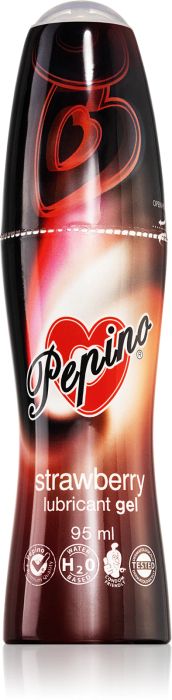 Pepino Strawberry Flavoured Medical Lubricant Gel, 95 ml