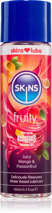Skins Fruity Mango & Passionfruit лубрикант гел с вкус, 130 мл