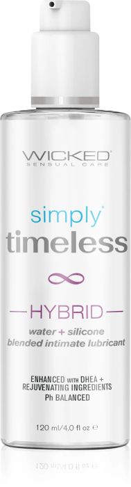 Wicked Simply Timeless Hybrid + DHEA хибриден лубрикант гел, 120 мл