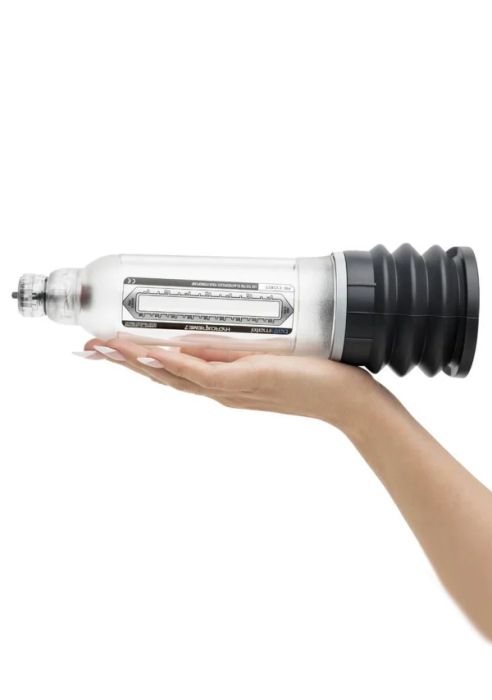 Bathmate Hydromax7 Crystal Clear Water-Based Vacuum Penis Pump