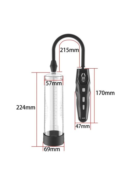 Men Powerup Passion Water Bath SX4050 автоматична вакуумна помпа за пенис с електронен контролер