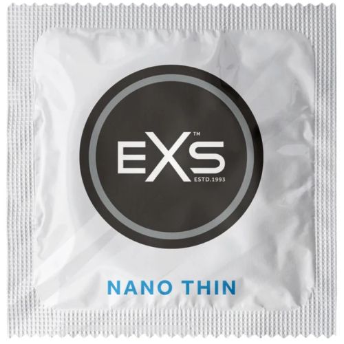 EXS Nano Thin Ultra-Thin Natural Latex Condom 53 mm