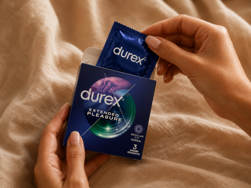 Durex Extended Pleasure презервативи с 5% бензокаин 56 mm – опаковка 3 бр.
