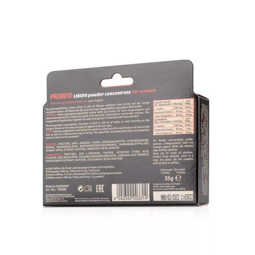 PRORINO Libido Powder for Women – 1 Stick, 5 g