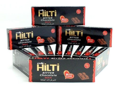 Evelle HILTI Bitter Chocolate for Men with Herbal Extracts – 25 g