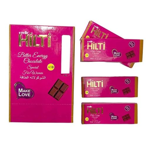 Evelle HILTI Bitter Energy Chocolate for Women – 25 g