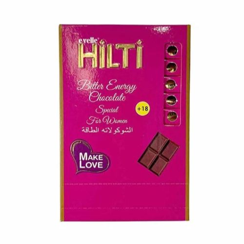 Evelle HILTI Bitter Energy Chocolate for Women – 25 g