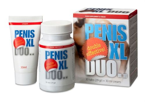 Cobeco Pharma Penis XL Duo Pack комплект за мъже – 30 таблетки + 30 ml крем