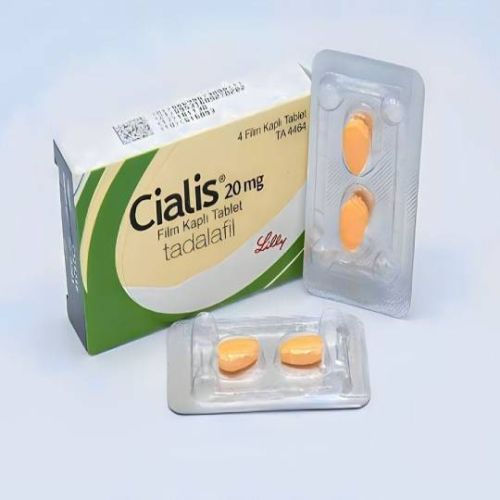 Cialis 20 mg Tadalafil за еректилна дисфункция – 4 филмирани таблетки