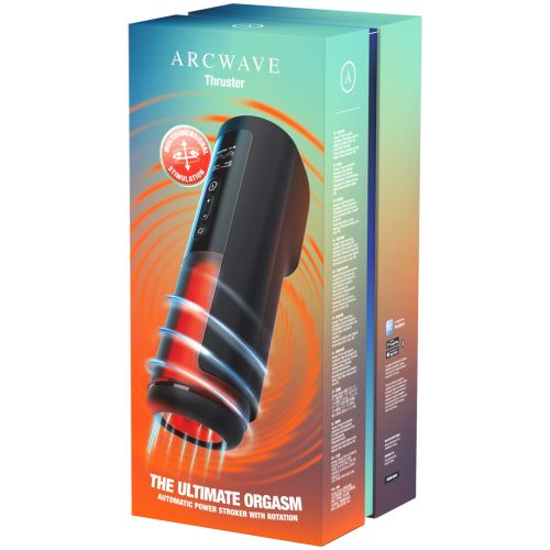 Arcwave Thruster автоматичен мастурбатор с движение и ротация – черен