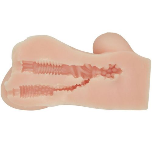 Crazy Bull Hannah Realistic Dual-Entry Vaginal & Anal Masturbator – 16.5 cm